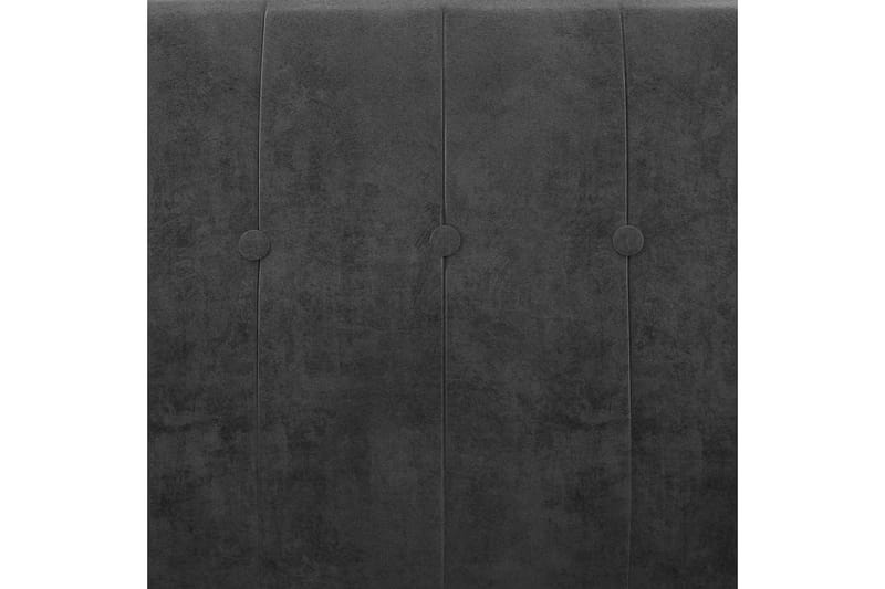 Pin Tufted 2-seters Sovesofa Fløyel/Grå - Dorel Home - Møbler - Sofaer - Sovesofaer