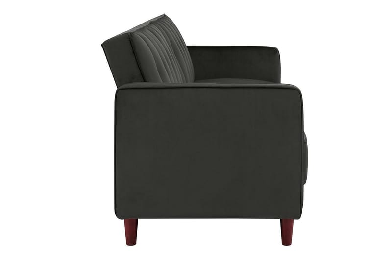 Pin Tufted 2-seters Sovesofa Fløyel/Grå - Dorel Home - Møbler - Sofaer - Sovesofaer