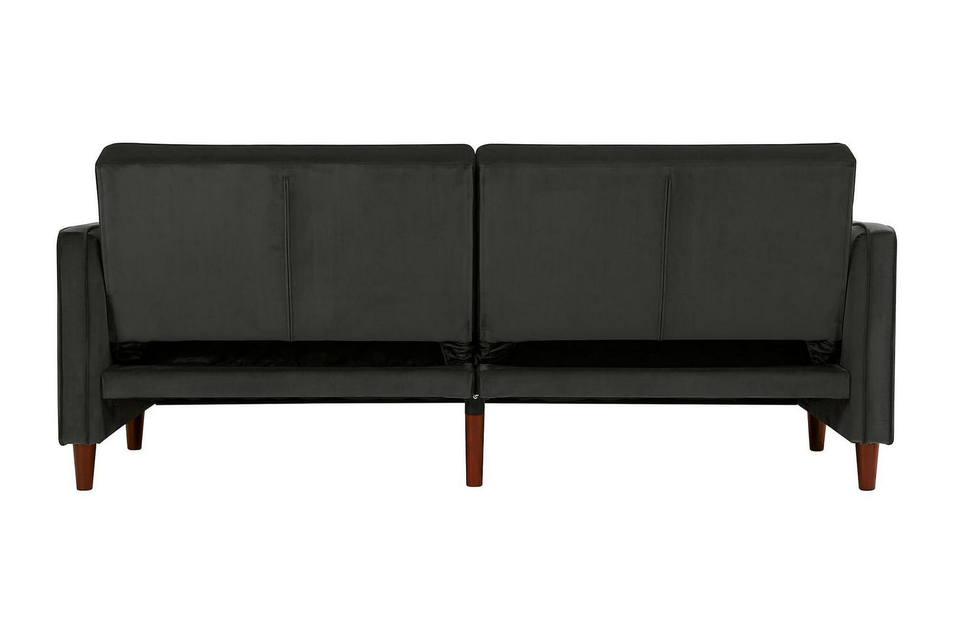 Pin Tufted 2-seters Sovesofa Fløyel/Grå - Dorel Home - Møbler - Sofaer - Sovesofaer