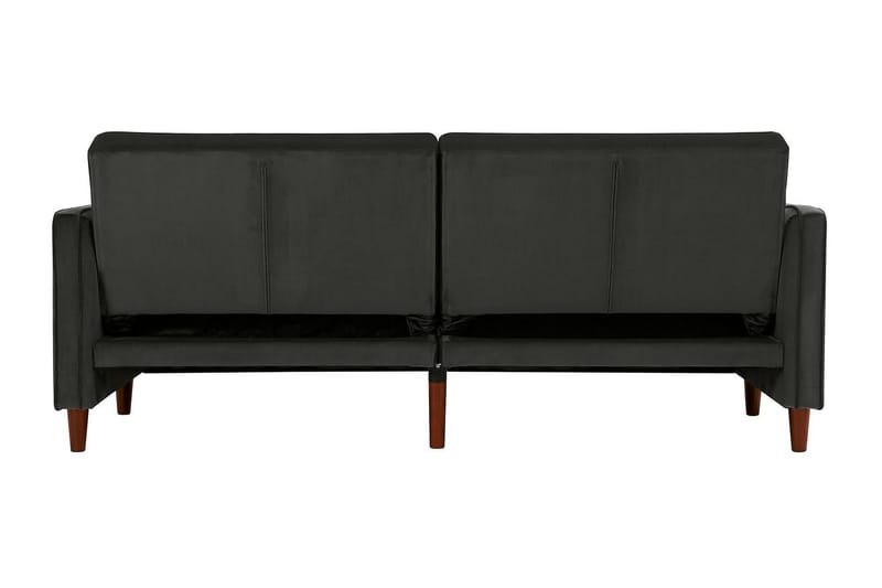 Pin Tufted 2-seters Sovesofa Fløyel/Grå - Dorel Home - Møbler - Sofaer - Sovesofaer