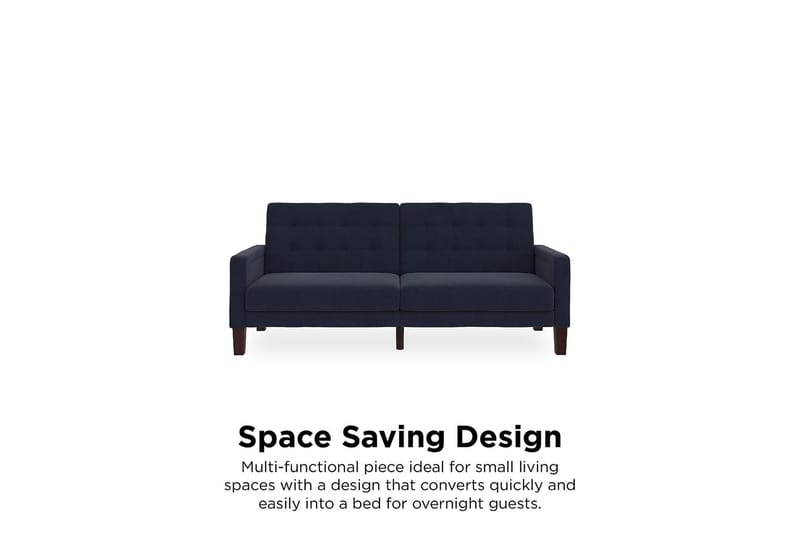 Porter 2-seters Sovesofa Linblå - Dorel Home - Møbler - Sofaer - Sovesofaer - 2 seters sovesofa