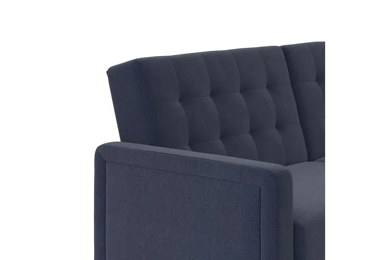 Porter 2-seters Sovesofa Linblå - Dorel Home - Møbler - Sofaer - Sovesofaer - Langsgående sovesofa