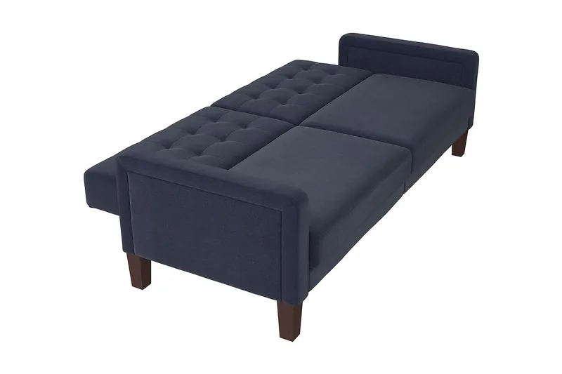 Porter 2-seters Sovesofa Linblå - Dorel Home - Møbler - Sofaer - Sovesofaer - Langsgående sovesofa