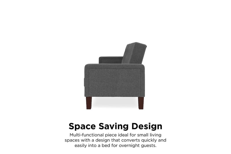 Porter 2-seters Sovesofa Lingrå - Dorel Home - Møbler - Sofaer - Sovesofaer - 2 seters sovesofa