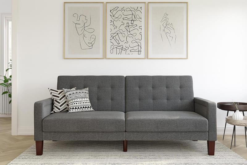 Porter 2-seters Sovesofa Lingrå - Dorel Home - Møbler - Sofaer - Sovesofaer - 2 seters sovesofa