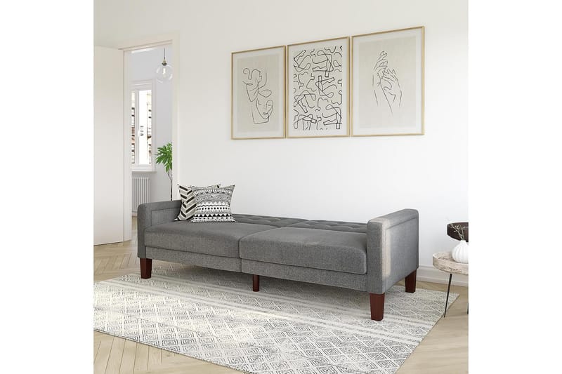Porter 2-seters Sovesofa Lingrå - Dorel Home - Møbler - Sofaer - Sovesofaer - 2 seters sovesofa