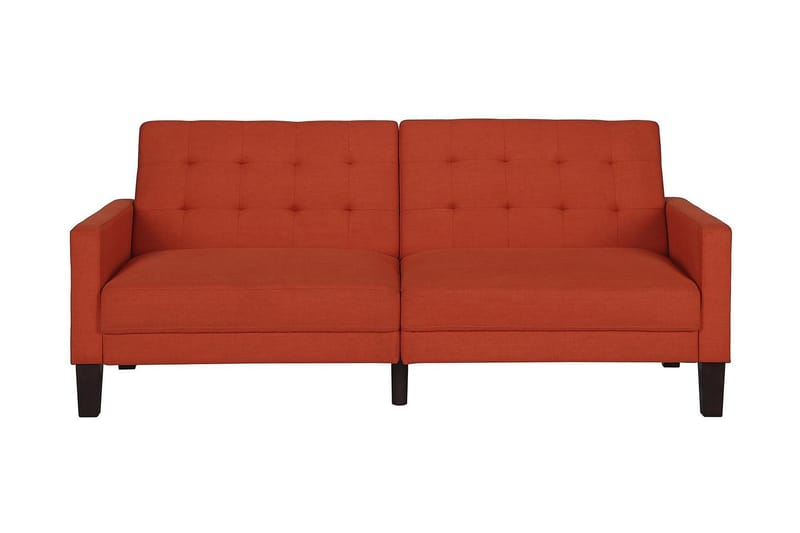 Porter 2-seters Sovesofa Oransje - Dorel Home - Møbler - Sofaer - Sovesofaer - 2 seters sovesofa