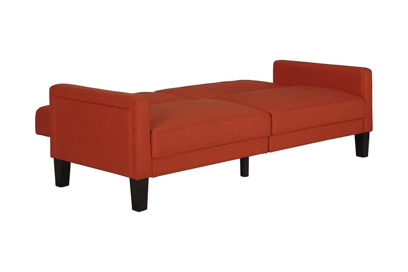 Porter 2-seters Sovesofa Oransje - Dorel Home - Møbler - Sofaer - Sovesofaer - Langsgående sovesofa