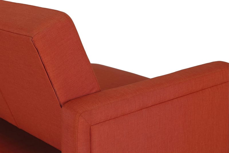 Porter 2-seters Sovesofa Oransje - Dorel Home - Møbler - Sofaer - Sovesofaer - Langsgående sovesofa