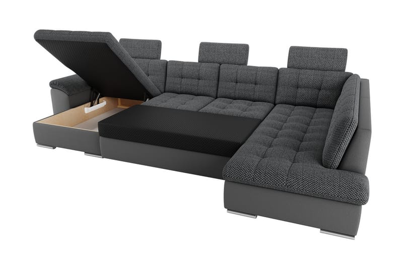 Presto U-sovesofa 350x205x101 cm - Sovesofaer - Sovesofa divan - Skinnsofaer