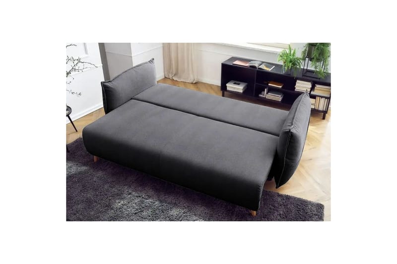 Puffin Sovesofa 3-seter - Antrasitt - Møbler - Sofaer - Sovesofaer