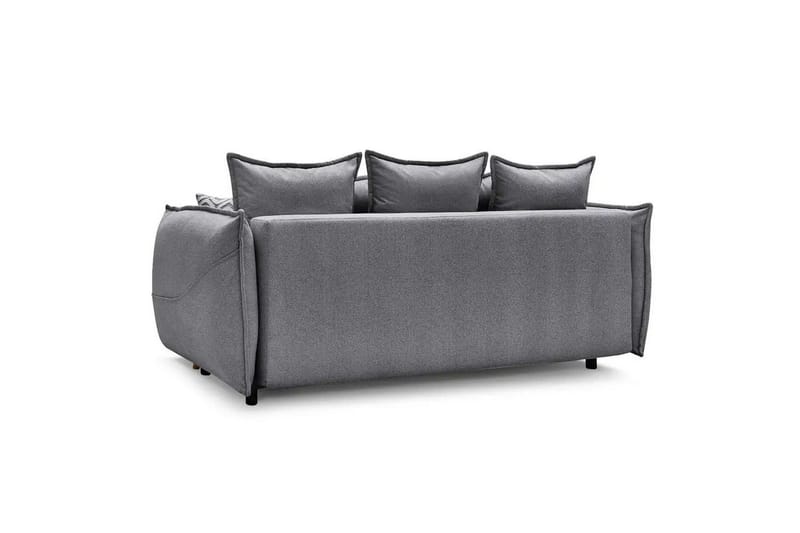Puffin Sovesofa 3-seter - Grå - Møbler - Sofaer - Sovesofaer