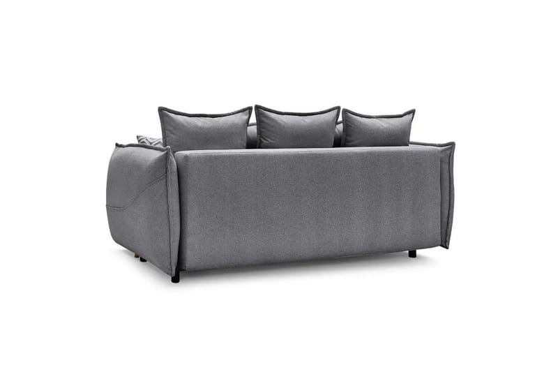 Puffin Sovesofa 3-seter - Grå - Møbler - Sofaer - Sovesofaer