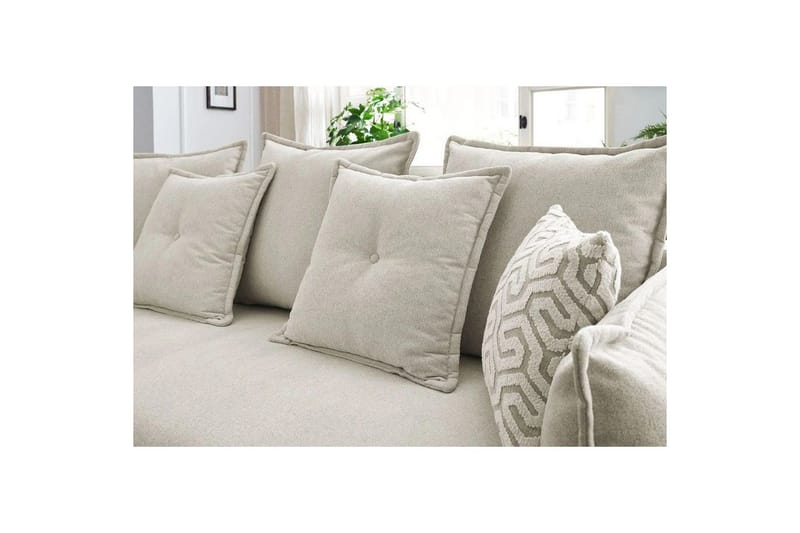 Puffin Sovesofa 3-seter - Kremhvit - Møbler - Sofaer - Sovesofaer