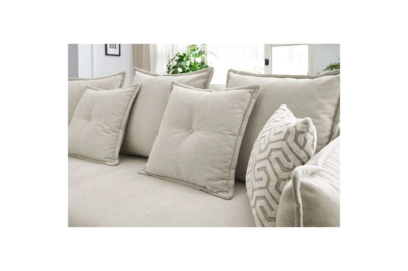 Puffin Sovesofa 3-seter - Kremhvit - Møbler - Sofaer - Sovesofaer