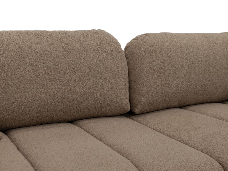 Quarlos 3-seters Sovesofa med Divan Venstre og Oppbevaring - Beige - Møbler - Sofaer - Sovesofaer