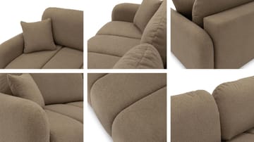 Quarlos 3-seters Sovesofa med Oppbevaring - Brun - Møbler - Sofaer - Sovesofaer