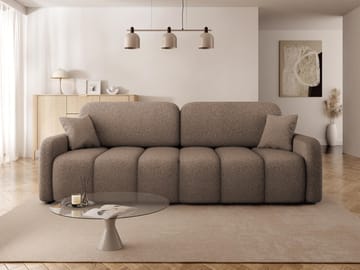 Quarlos 3-seters Sovesofa med Oppbevaring - Brun - Møbler - Sofaer - Sovesofaer