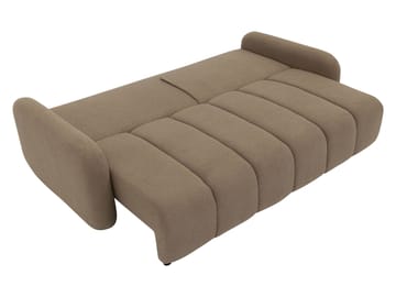 Quarlos 3-seters Sovesofa med Oppbevaring - Brun - Møbler - Sofaer - Sovesofaer