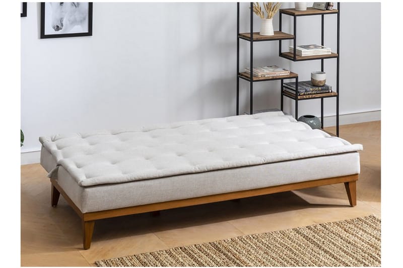 Raguel Sovesofa 3-seter - Beige - Møbler - Sofaer - Sovesofaer