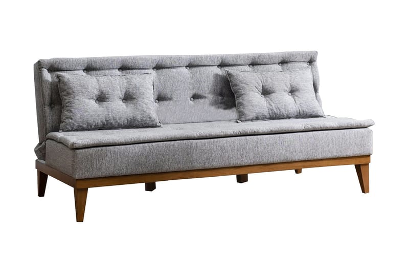 Raguel Sovesofa 3-seter - Grå - Møbler - Sofaer - Sovesofaer