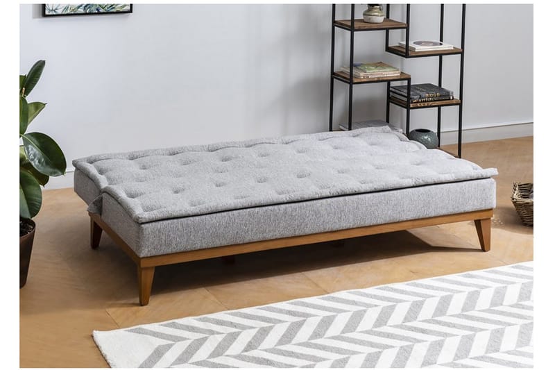Raguel Sovesofa 3-seter - Grå - Møbler - Sofaer - Sovesofaer