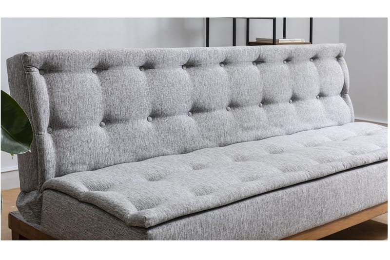 Raguel Sovesofa 3-seter - Grå - Møbler - Sofaer - Sovesofaer