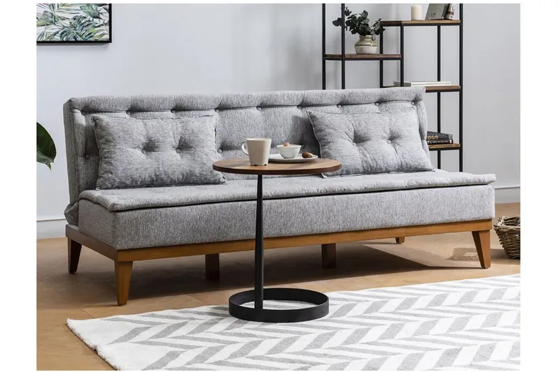 Raguel Sovesofa 3-seter - Grå - Møbler - Sofaer - Sovesofaer