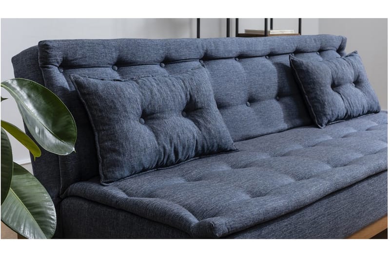 Raguel Sovesofa 3-seter - Mørkeblå - Møbler - Sofaer - Sovesofaer