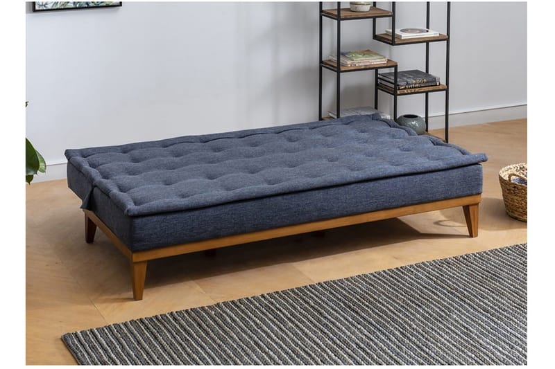 Raguel Sovesofa 3-seter - Mørkeblå - Møbler - Sofaer - Sovesofaer