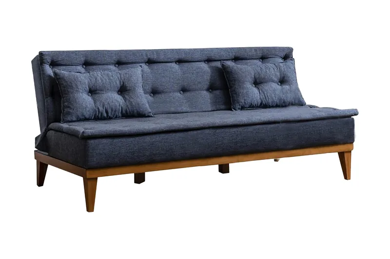Raguel Sovesofa 3-seter - Mørkeblå - Møbler - Sofaer - Sovesofaer