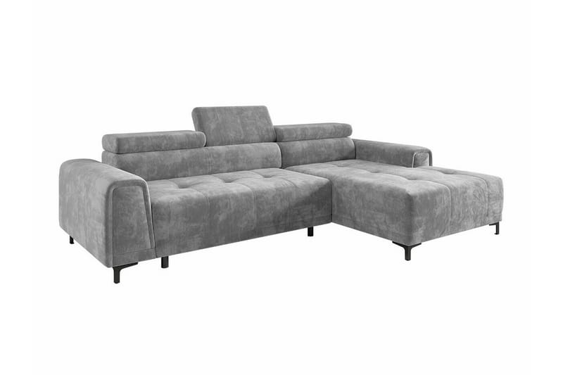 Rathkeale 3-seters Hjørnesovesofa - Lysegrå - Møbler - Sofaer - Sovesofaer