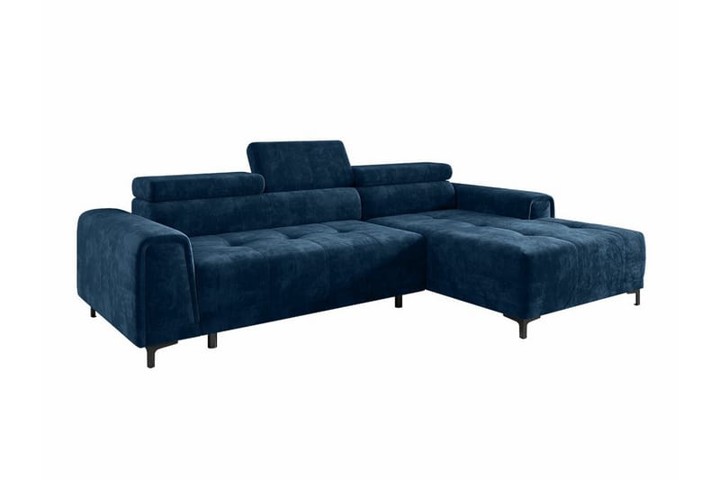 Rathkeale 3-seters Hjørnesovesofa - Mørkeblå - Møbler - Sofaer - Sovesofaer