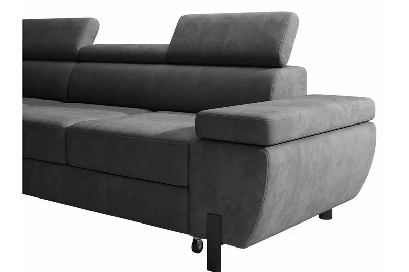 Rathkeale 4-sits Hörnbäddsoffa Dark blue - Møbler - Sofaer - Sovesofaer