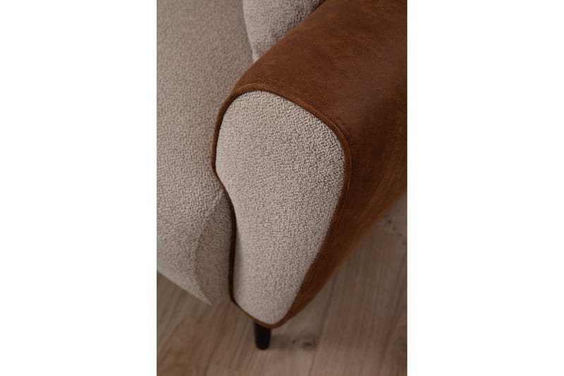 Rebelo 3-seter Sovesofa - Beige - Sovesofaer