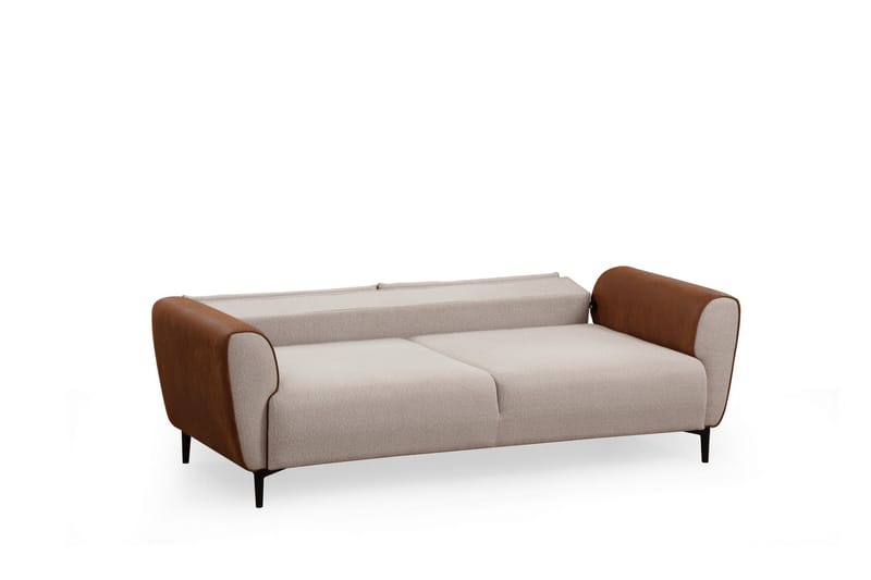 Rebelo 3-seter Sovesofa - Beige - Sovesofaer