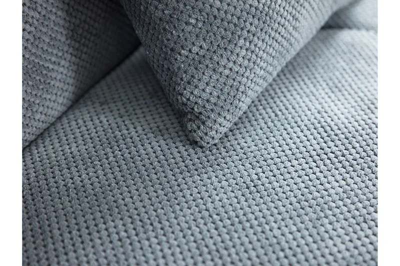 Redes 2-seter Rektangulær Sovesofa 116x195 cm med Oppbevaring i Stoff - Beige - Møbler - Sofaer - Sovesofaer
