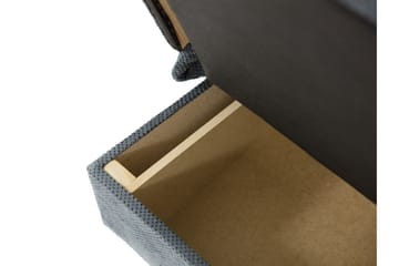 Redes 2-seter Rektangulær Sovesofa 116x195 cm med Oppbevaring i Stoff - Beige - Møbler - Sofaer - Sovesofaer