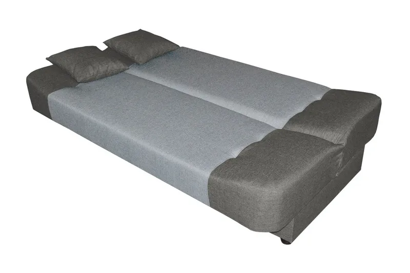 Redes 2-seter Rektangulær Sovesofa 116x195 cm med Oppbevaring i Stoff - Beige - Møbler - Sofaer - Sovesofaer