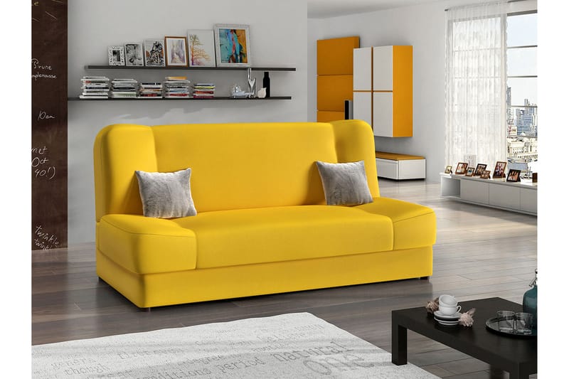 Redes 3-seters Sofa - Gul - Møbler - Sofaer - Sovesofaer