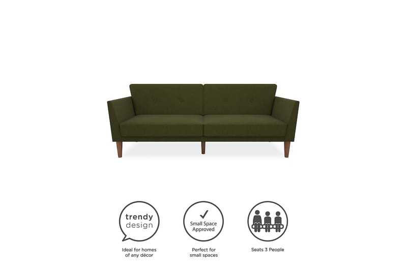 Regal 2-seters Sovesofa Grønn - Novogratz - Møbler - Sofaer - Sovesofaer