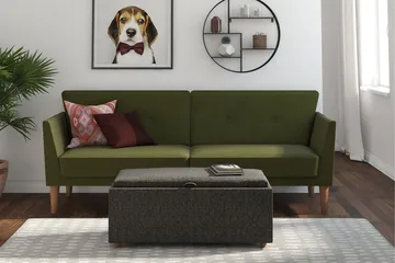 Regal 2-seters Sovesofa Grønn - Novogratz - Møbler - Sofaer - Sovesofaer