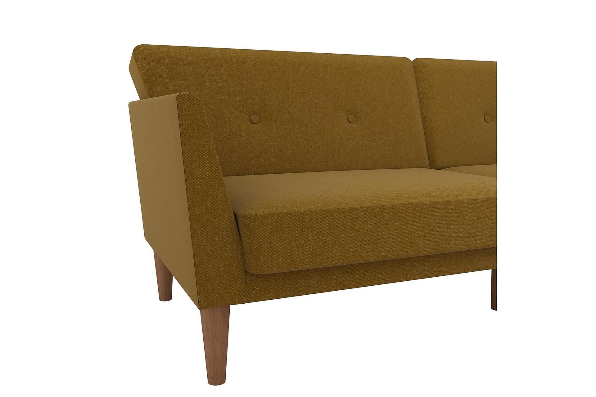 Regal 2-seters Sovesofa Gul - Novogratz - Møbler - Sofaer - Sovesofaer