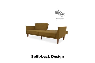 Regal 2-seters Sovesofa Gul - Novogratz - Møbler - Sofaer - Sovesofaer