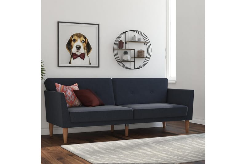 Regal 2-seters Sovesofa Marineblå - Novogratz - Møbler - Sofaer - Sovesofaer