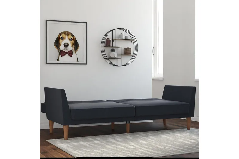 Regal 2-seters Sovesofa Marineblå - Novogratz - Møbler - Sofaer - Sovesofaer