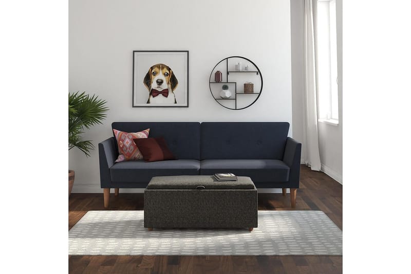 Regal 2-seters Sovesofa Marineblå - Novogratz - Møbler - Sofaer - Sovesofaer