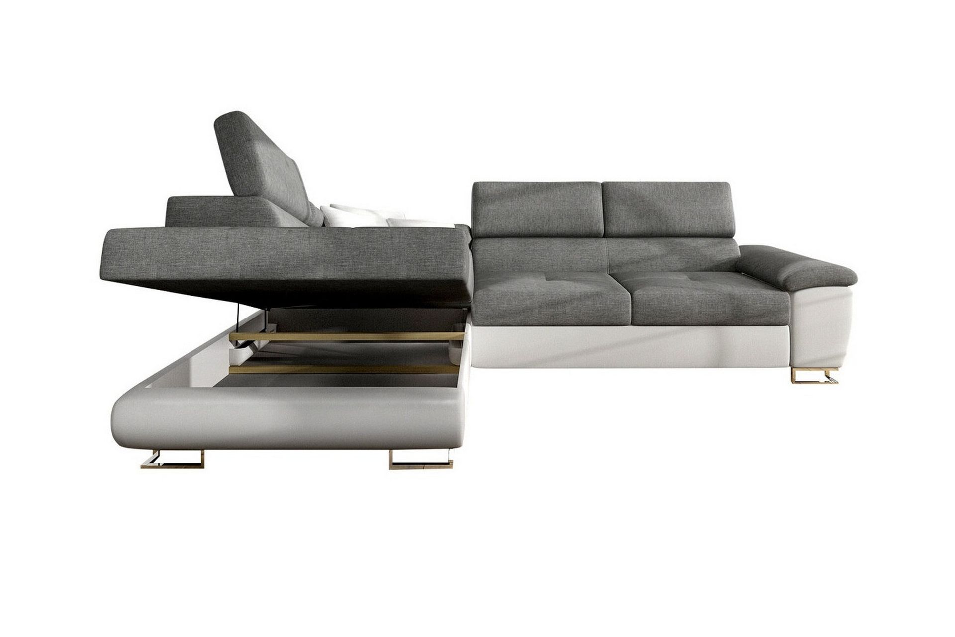 Reginia 3-seters Hjørnesovesofa - Beige - Møbler - Sofaer - Sovesofaer