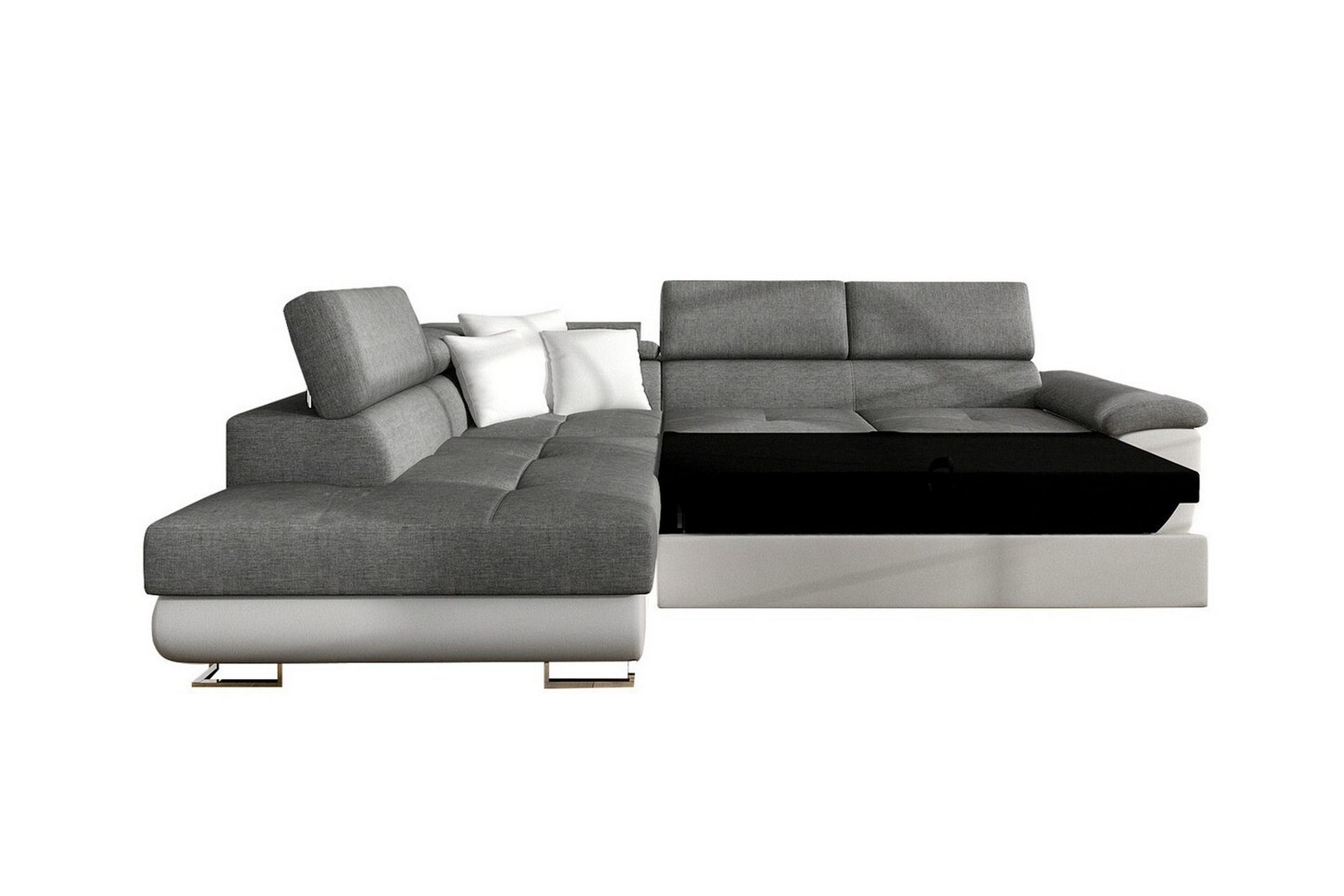 Reginia 3-seters Hjørnesovesofa - Beige - Møbler - Sofaer - Sovesofaer