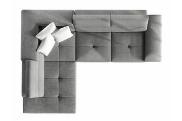 Reginia 3-seters Hjørnesovesofa - Hvit - Møbler - Sofaer - Sovesofaer